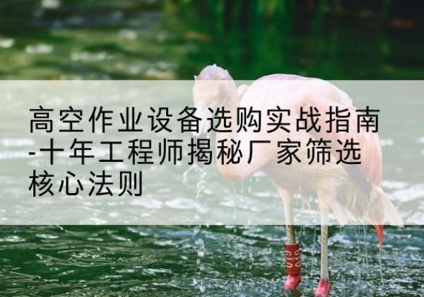 通海剪叉式升降机厂家-高空作业设备选购实战指南-十年工程师揭秘厂家筛选核心法则